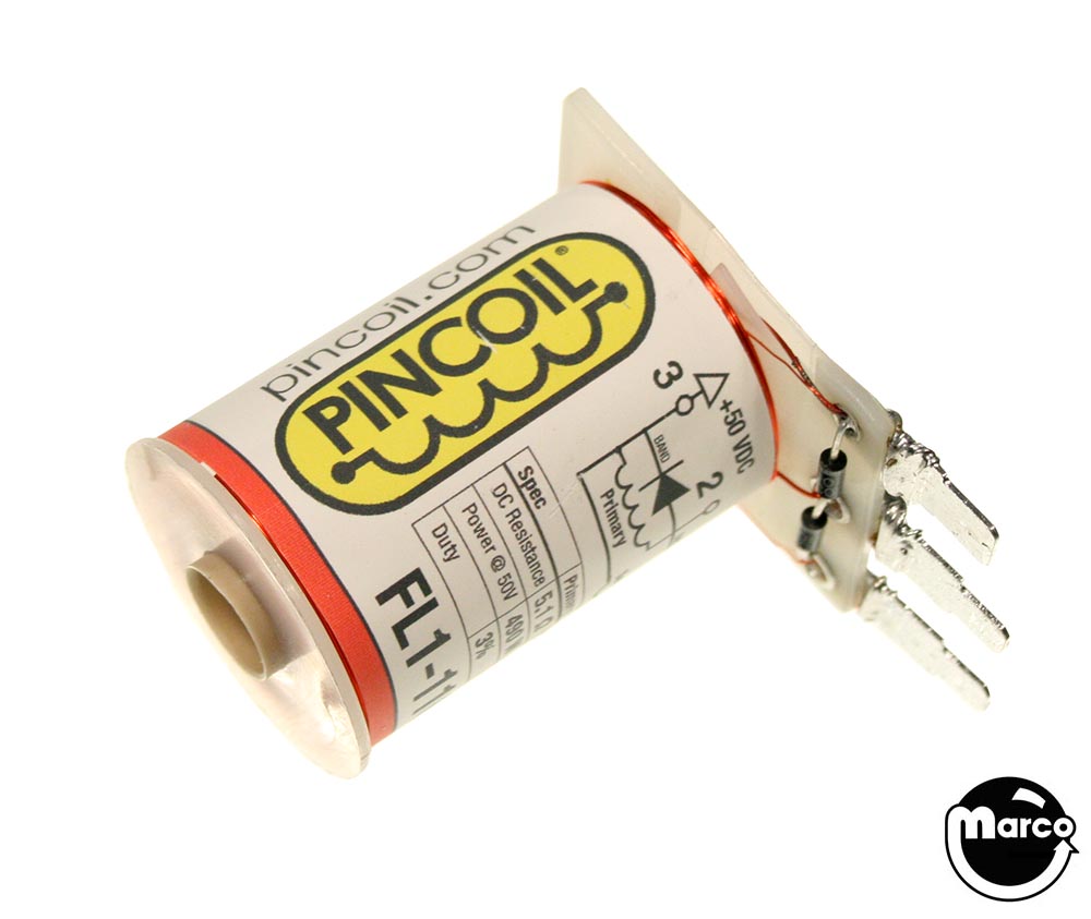 FL1-11630 - Coil - flipper red - Quick Connect - Marco Specialties