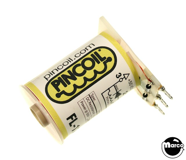 Coil - flipper yellow - low