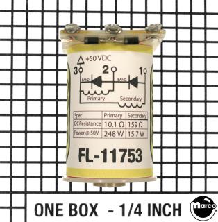 Coil - flipper yellow - low