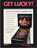 LADY LUCK (Bally) Flyer