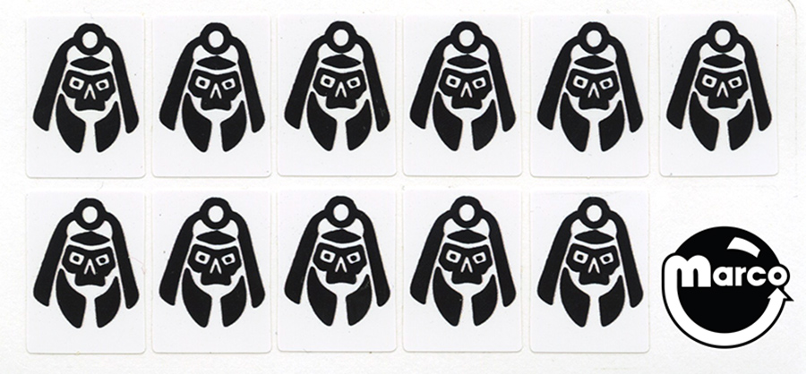 FLASH GORDON (Bally) Target decals (11)