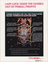 LADY LUCK (Bally) Flyer