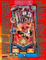 LED ZEPPELIN LE (Stern) Flyer