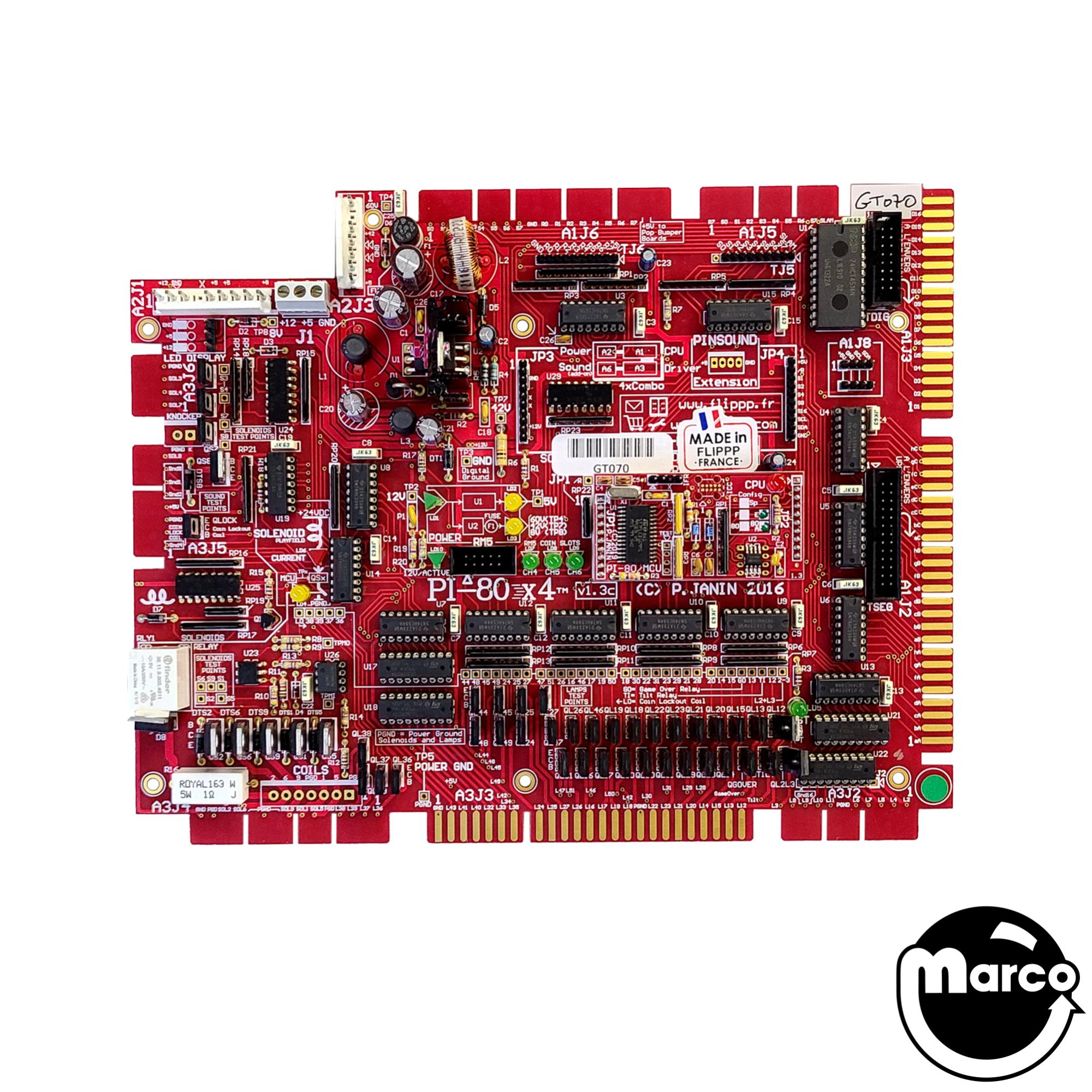 FLIPPP-PI-80X4-80A - Computer platform Gottlieb System 80A - Marco