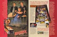 MAVERICK (Sega) Flyer