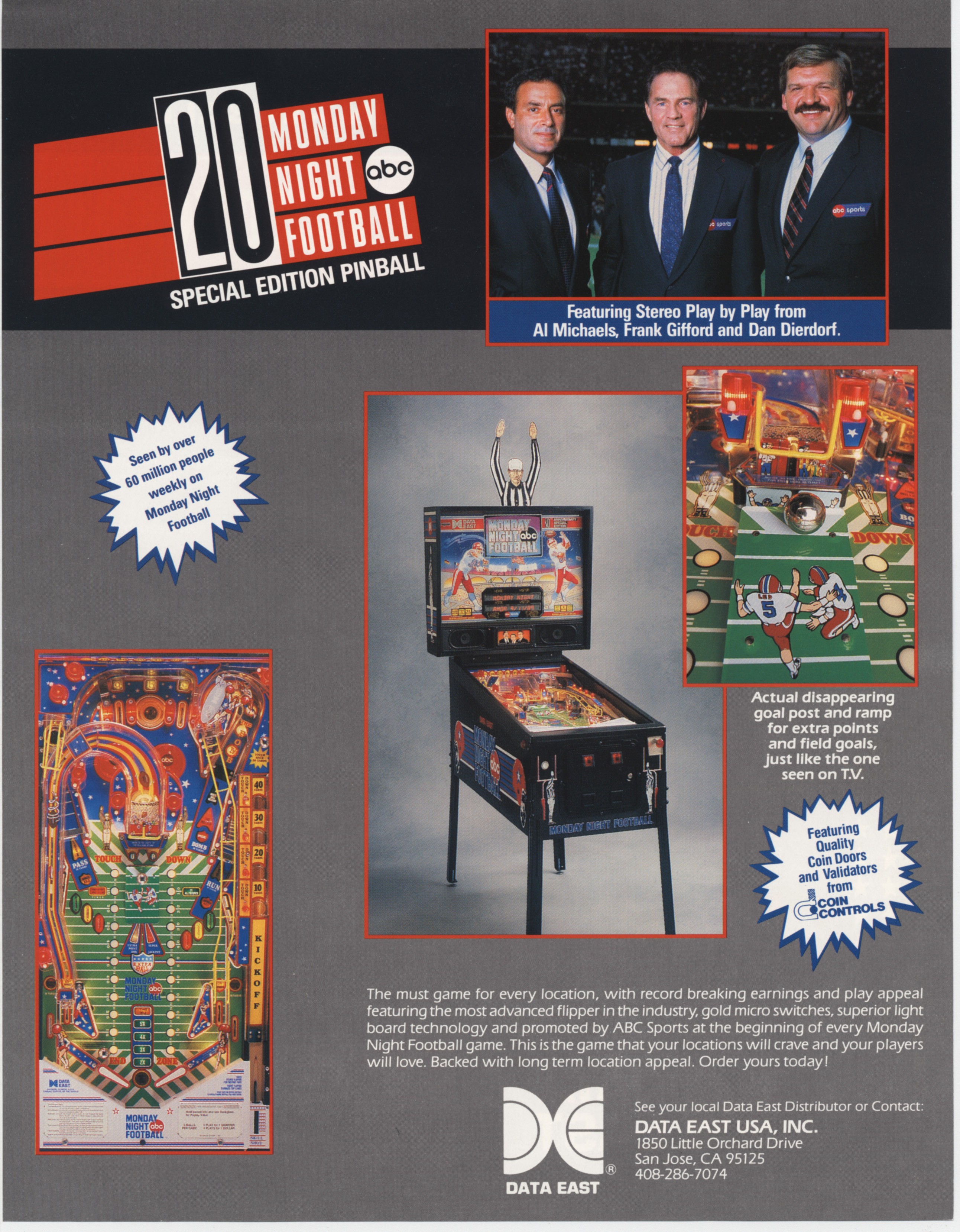 MONDAY NIGHT FOOTBALL (DE) Flyer