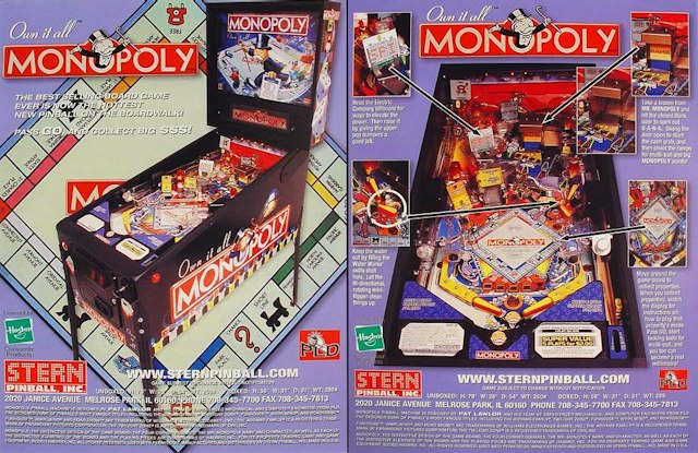 MONOPOLY (Stern) Flyer