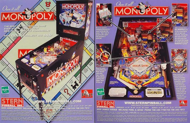 MONOPOLY (Stern) Flyer