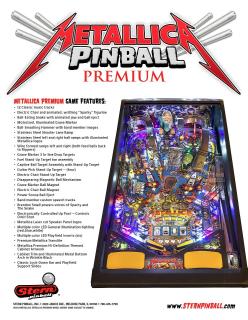 METALLICA PREM (Stern) Flyer