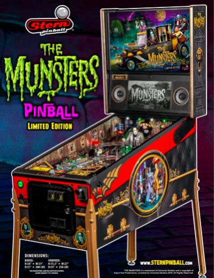 MUNSTERS LE (Stern) Flyer