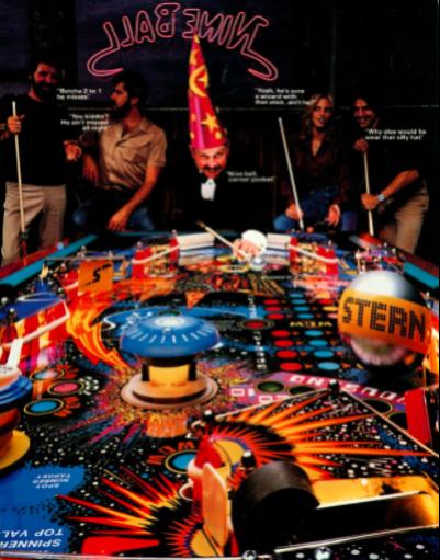NINE BALL (Stern) Flyer