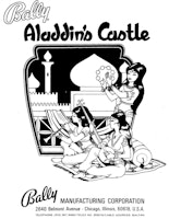 ALADDIN'S CASTLE (Bally) Manual/Schem