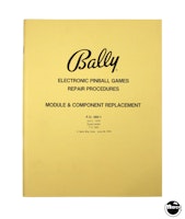 Bally Electronic Pinball Repair Procedures