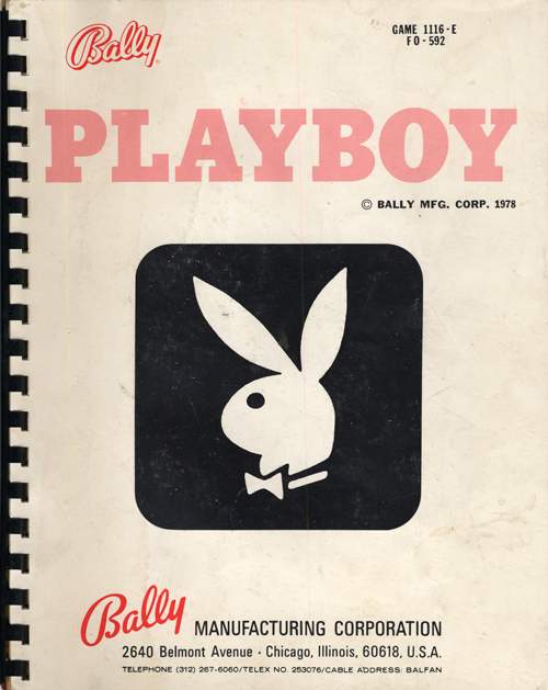 PLAYBOY (Bally 1978) Manual & Schematic