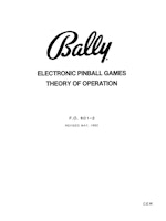 Bally Electronic Pinball Theory of Operation