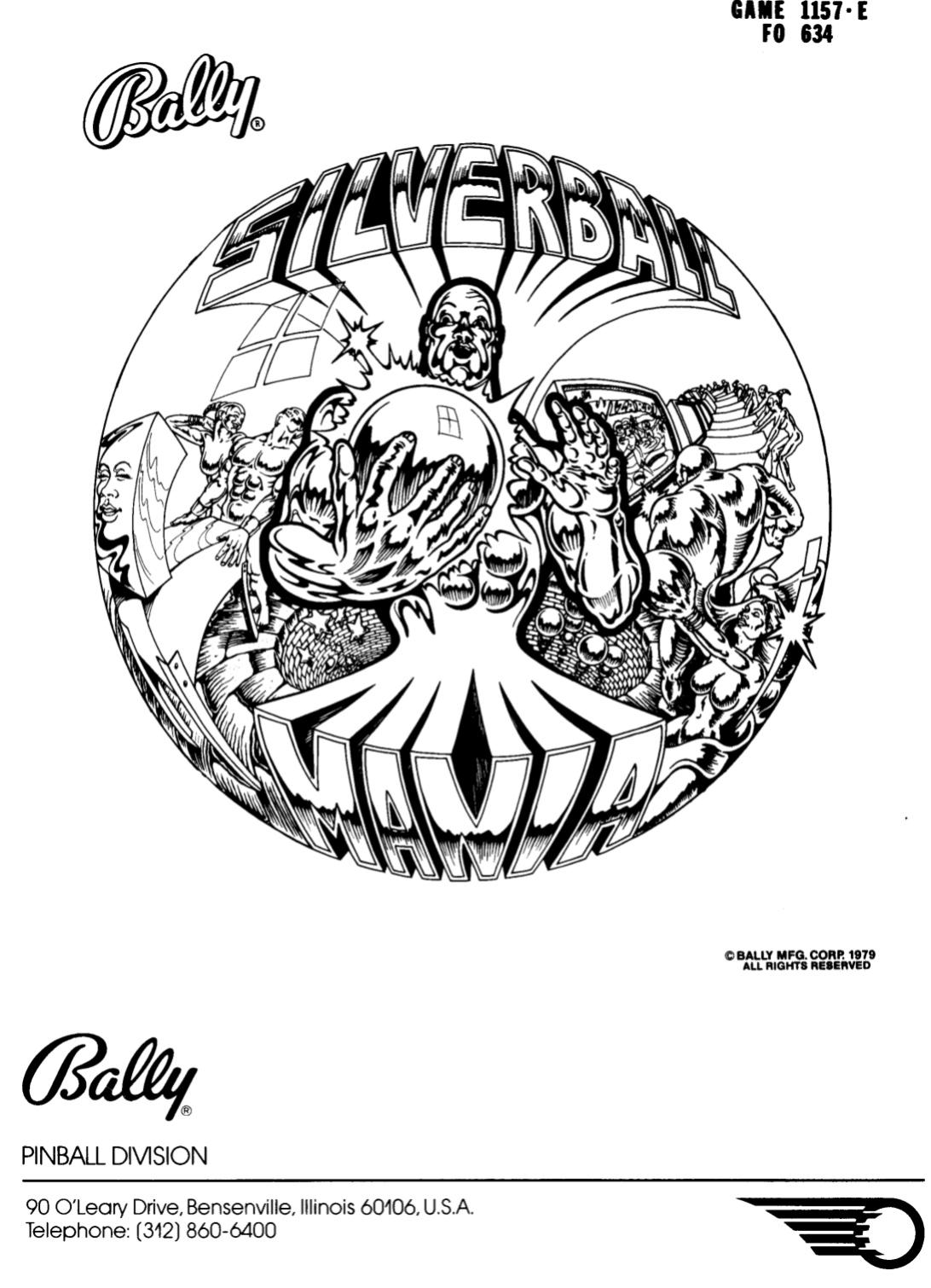 SILVERBALL MANIA (Bally) Manual