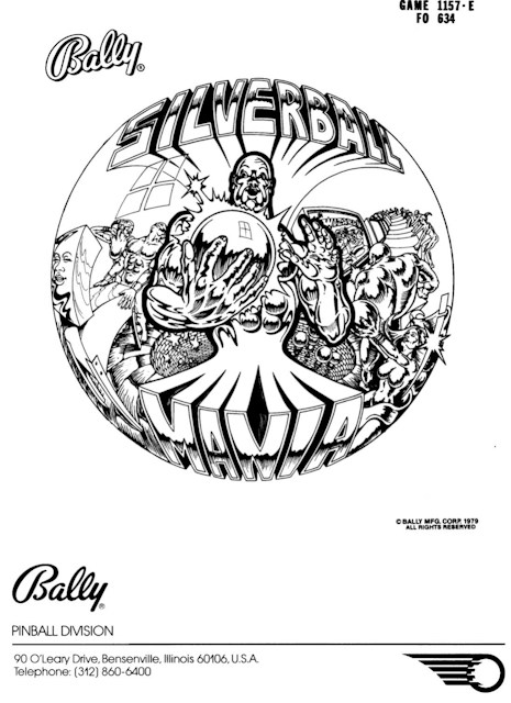 SILVERBALL MANIA (Bally) Manual