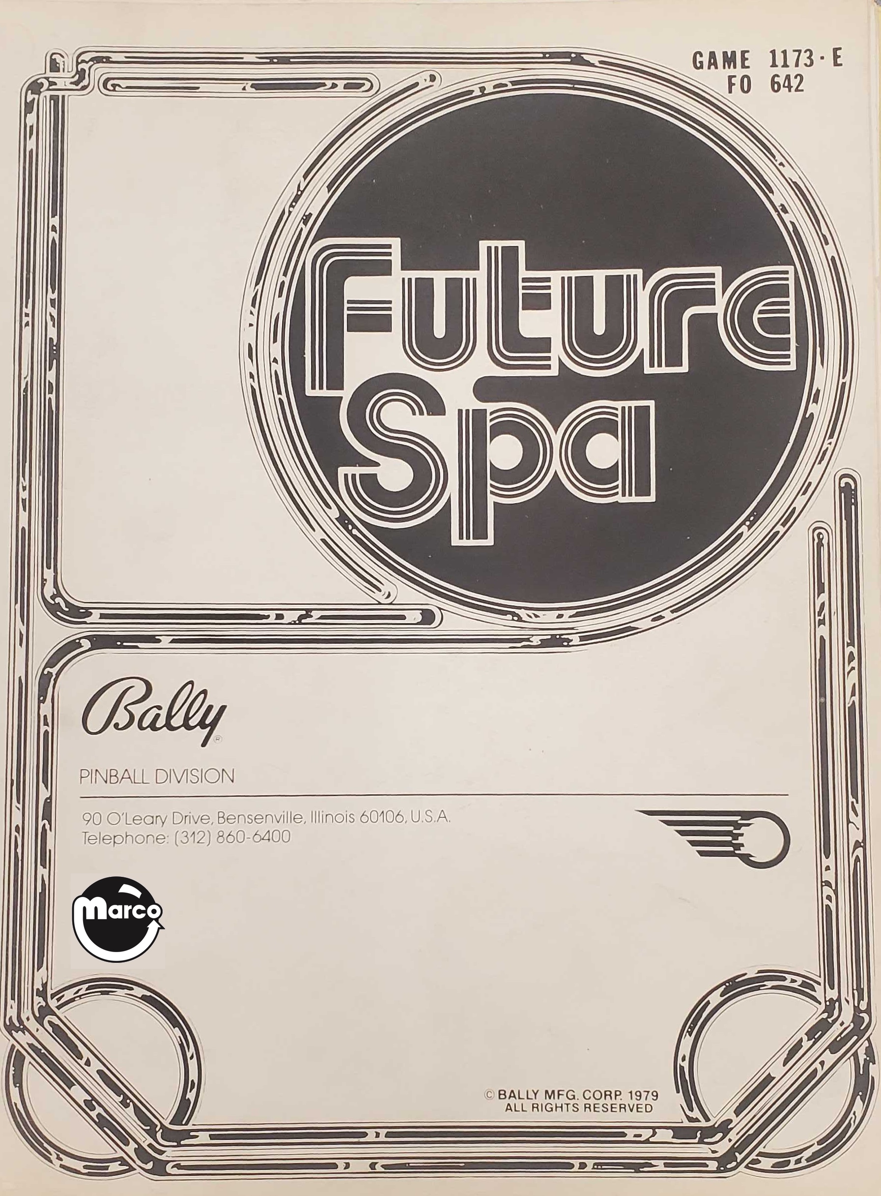 FUTURE SPA (Bally) Manual