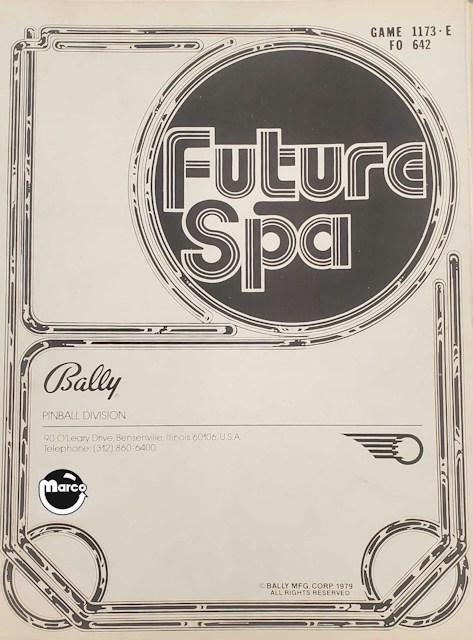 FUTURE SPA (Bally) Manual