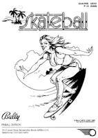 SKATEBALL (Bally) Manual & schematic