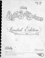 EIGHT BALL DELUXE LE (Bally) Manual