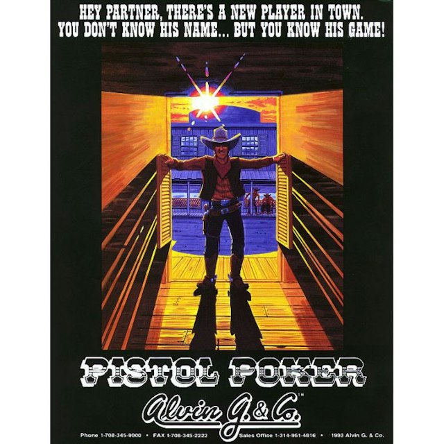 PISTOL POKER (Alvin G) Flyer