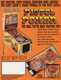 PISTOL POKER (Alvin G) Flyer