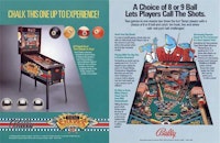 POOL SHARKS (Bally) Flyer