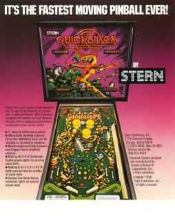 QUICKSILVER (Stern) Flyer