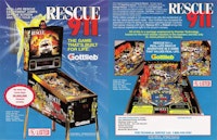 RESCUE 911 (Gottlieb) Flyer