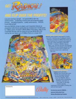 RADICAL (Bally) Flyer