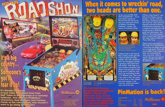 ROAD SHOW (Williams) Flyer