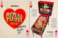 ROYAL FLUSH DELUXE (Gottlieb) Flyer