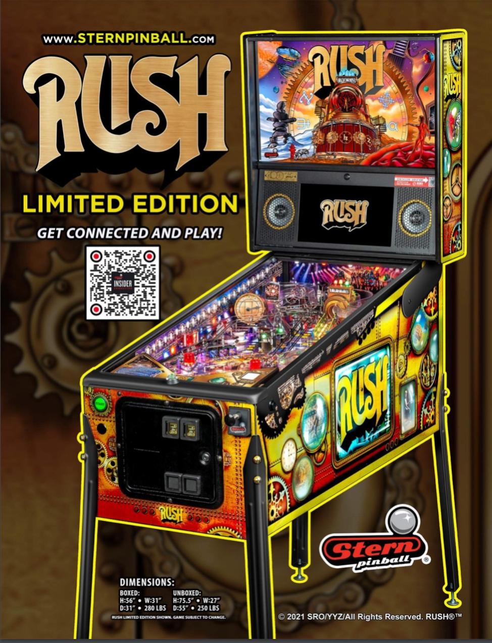 RUSH LE (Stern SPI) Flyer