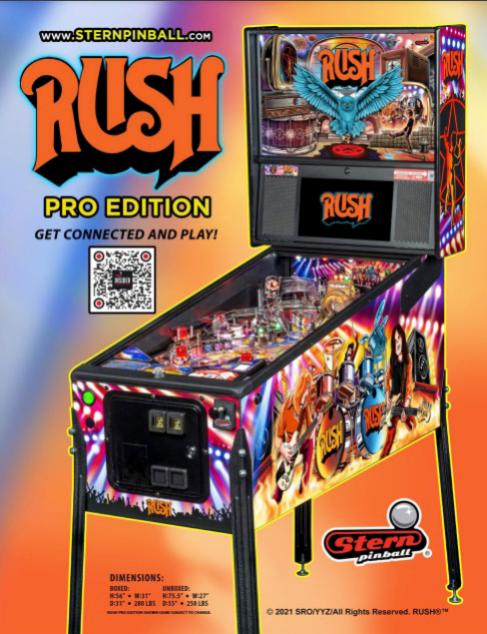 RUSH PRO (Stern SPI) Flyer