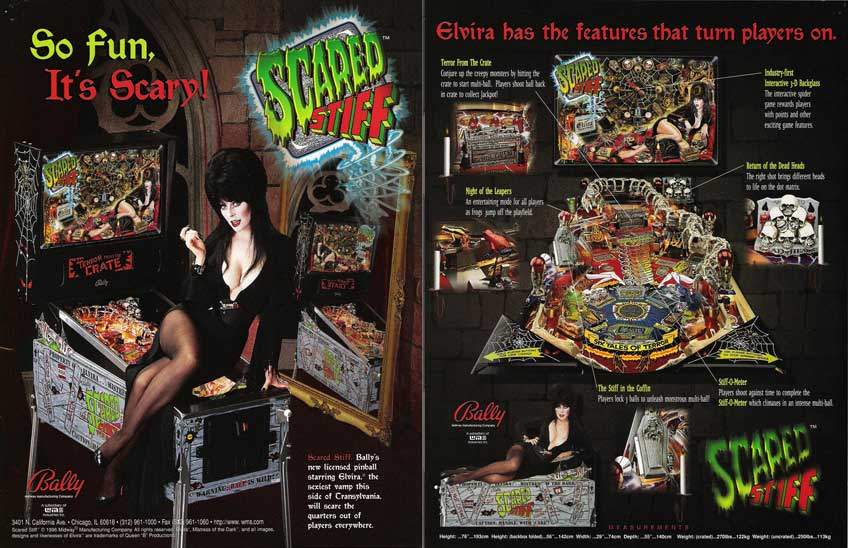 SCARED STIFF (Bally) flyer