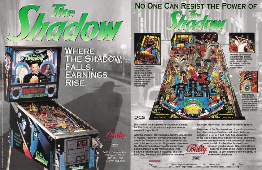 SHADOW (Bally) Flyer
