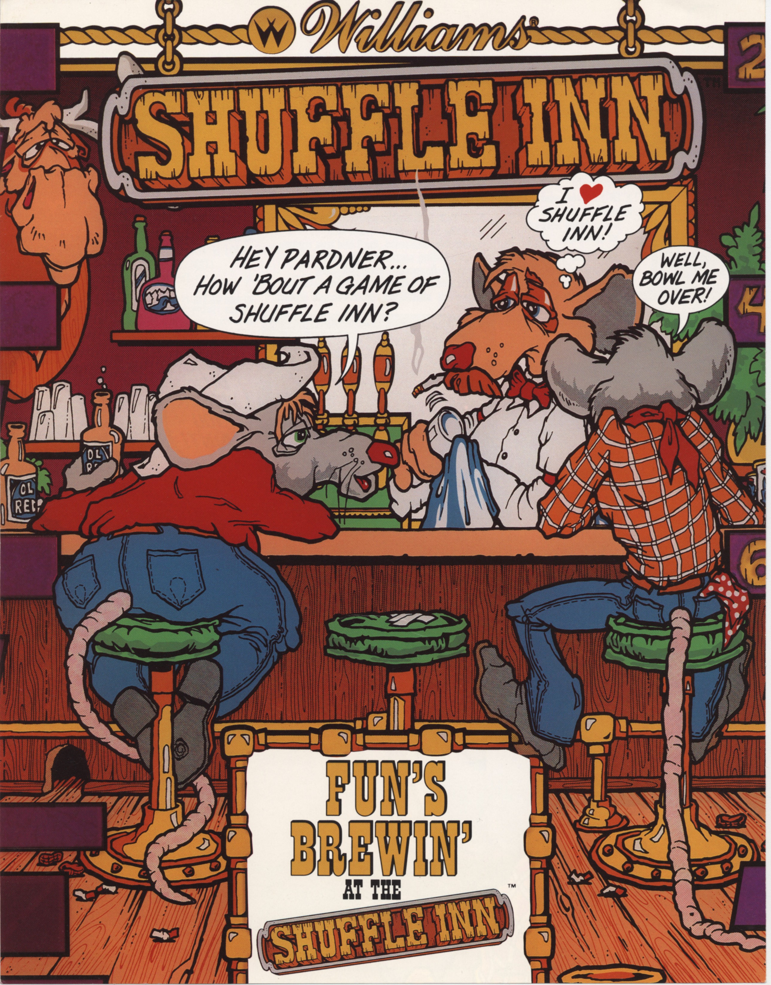 SHUFFLE INN (Williams) Flyer