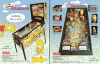 SIMPSONS PINBALL PARTY (Stern) Flyer