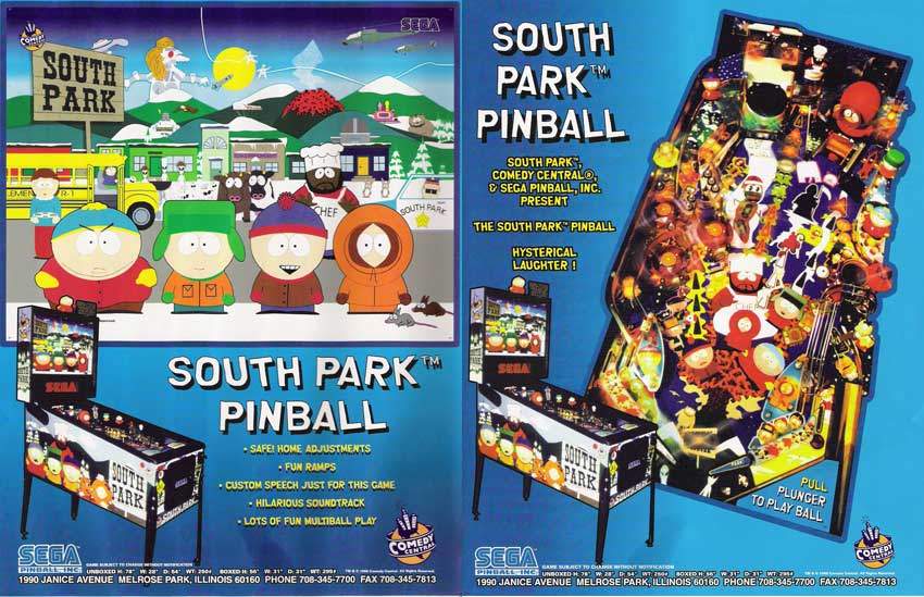 SOUTH PARK (Sega) Flyer