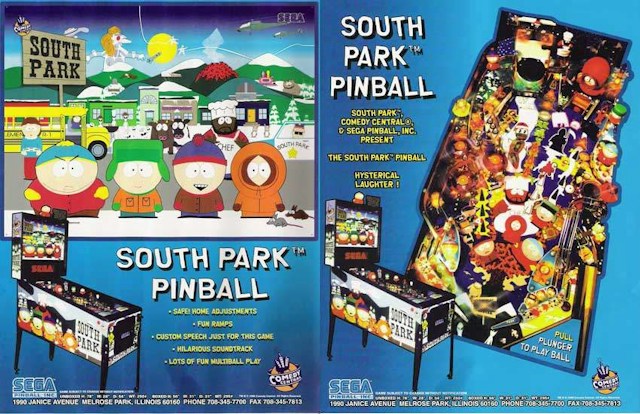SOUTH PARK (Sega) Flyer