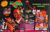 SPACE JAM (Sega) Flyer