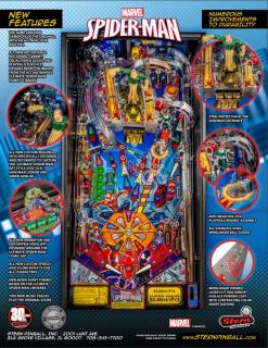 F-SPIDERMANVE - SPIDERMAN VAULT (Stern) Flyer - Marco