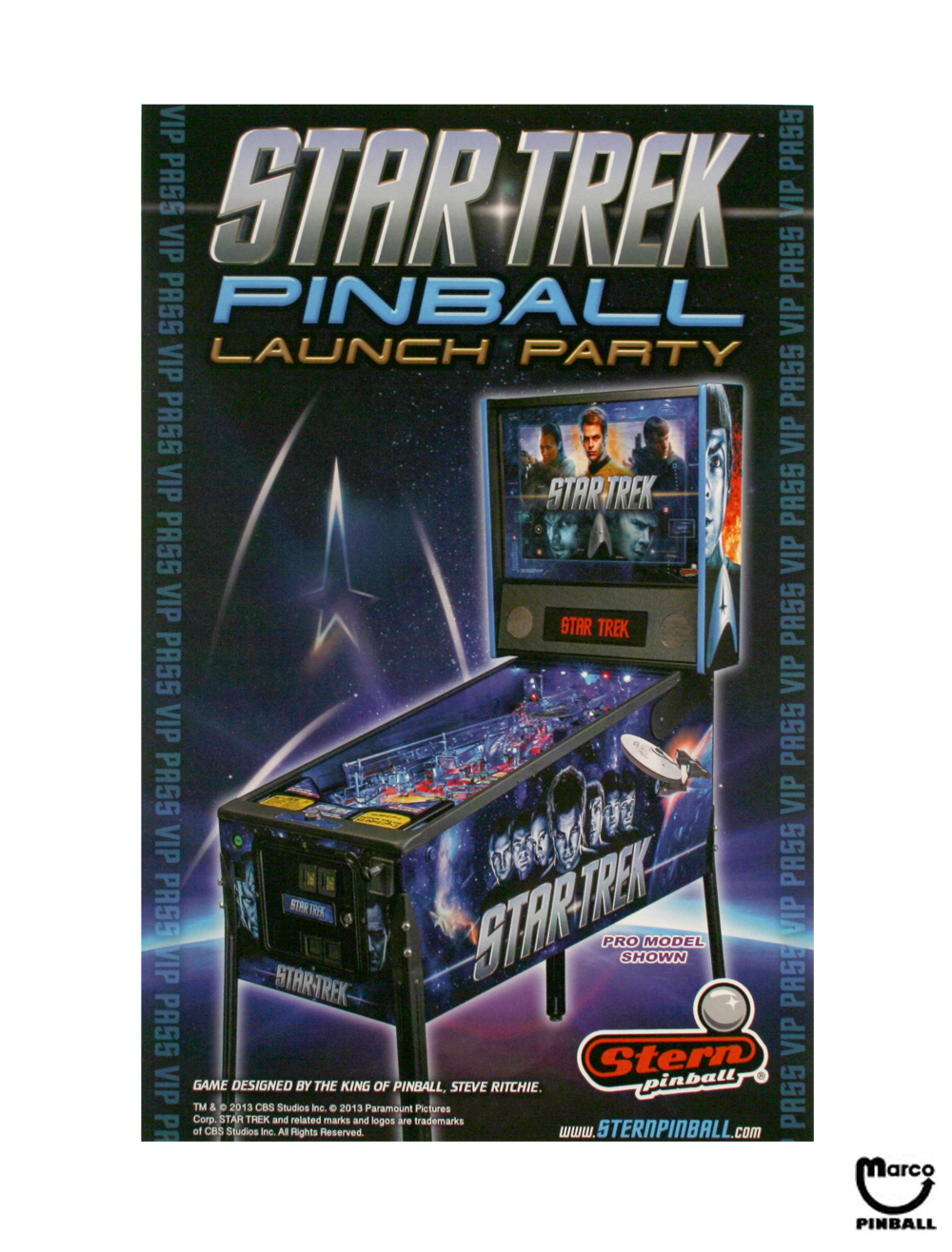 STAR TREK PRO (Stern) CARD Launch Party 2013