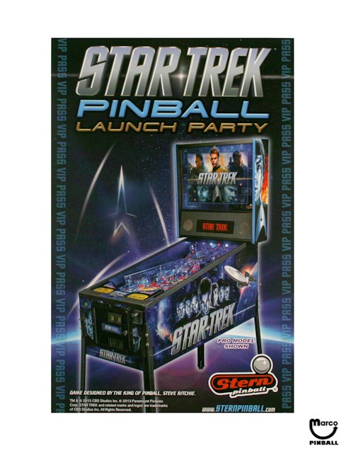 STAR TREK PRO (Stern) CARD Launch Party 2013