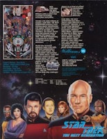 STAR TREK NEXT GEN (WMS) Flyer