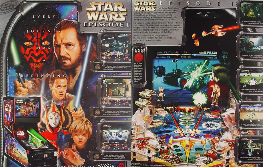 STAR WARS E1 (Williams) Flyer