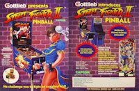 STREET FIGHTER II (Gottlieb) Flyer