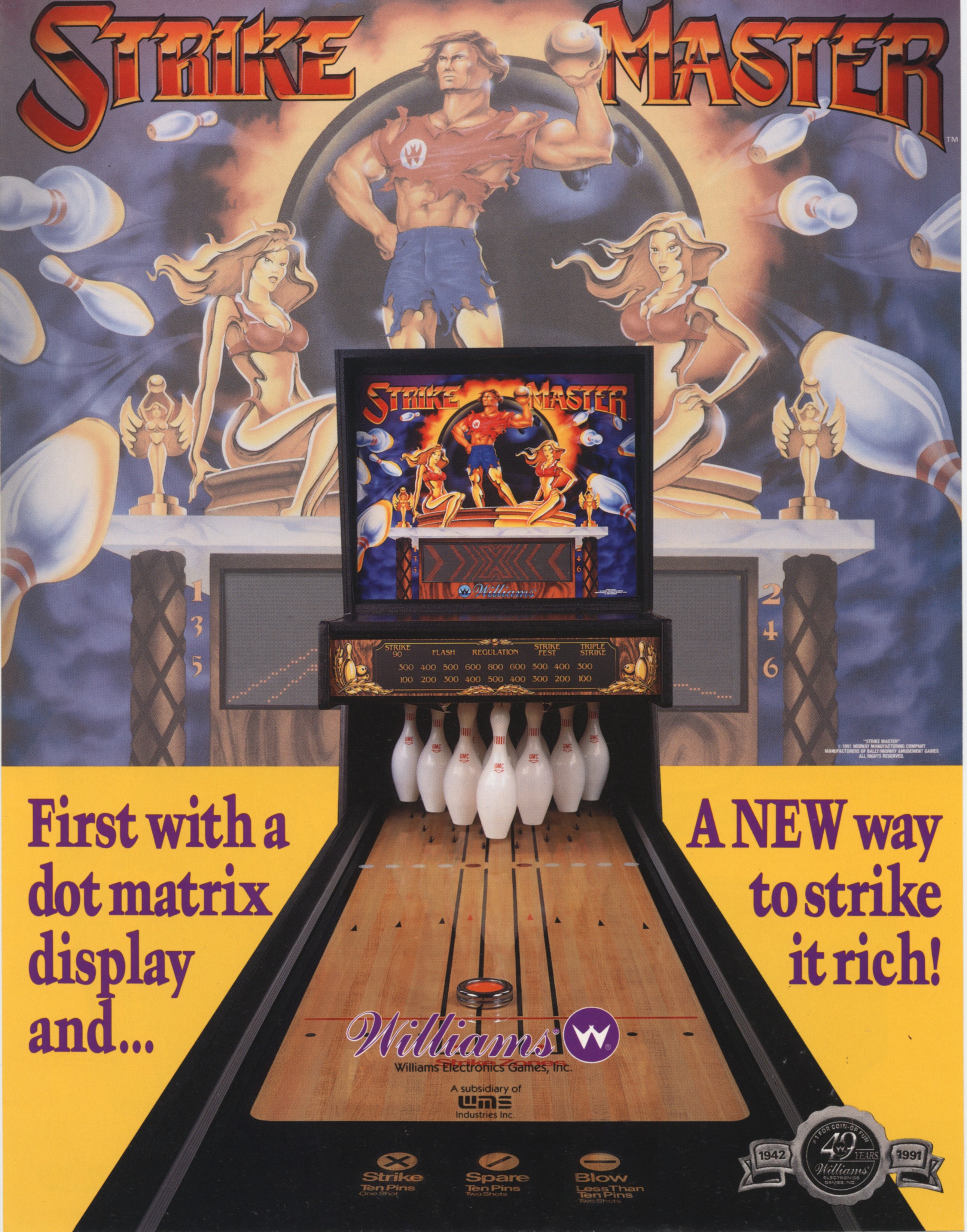 STRIKE MASTER (Williams) Flyer