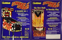 STRIKES & SPARES (Gottlieb) Flyer